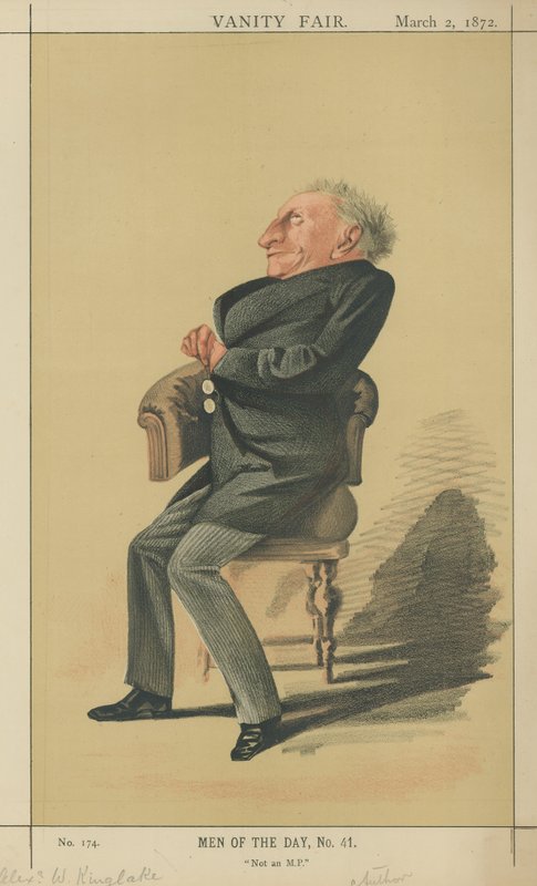 Alexander William Kinglake (színes litó) alkotó: Adriano Cecioni