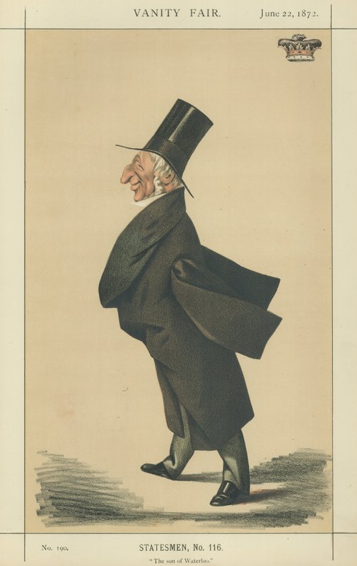 Sir Arthur Wellesley (színes litó) alkotó: Adriano Cecioni