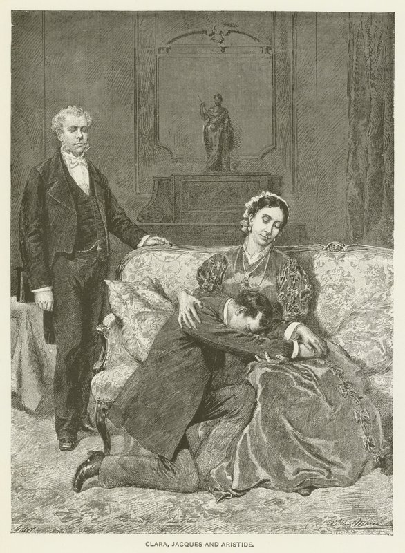 Clara, Jacques és Aristide alkotó: Adrien Emmanuel Marie