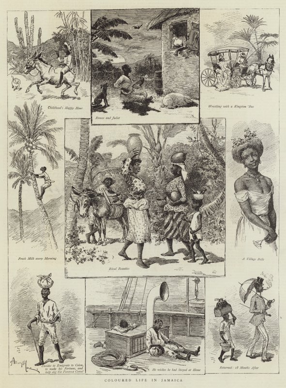 Színes élet Jamaicán alkotó: Adrien Emmanuel Marie