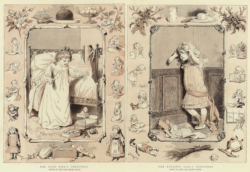 A jó lány karácsonya, A rossz lány karácsonya alkotó: Adrien Emmanuel Marie