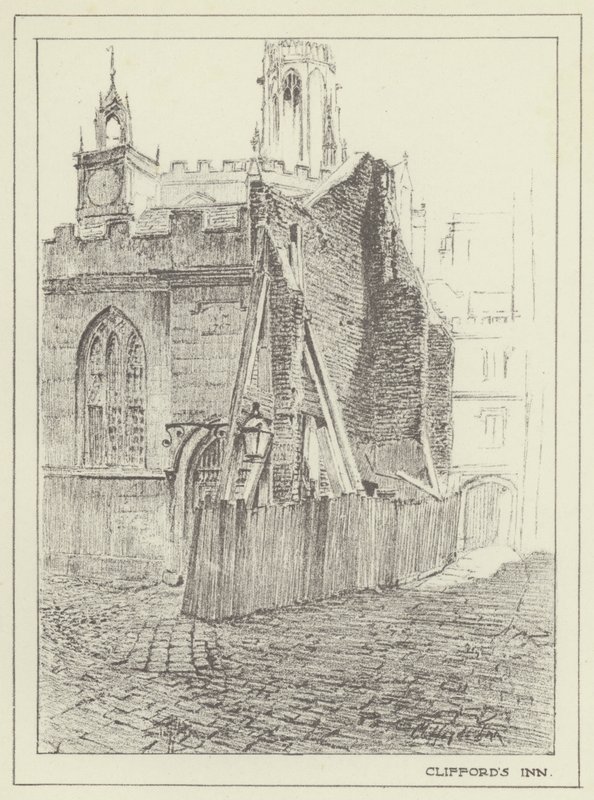 Cliffords Inn alkotó: Alan Stapleton