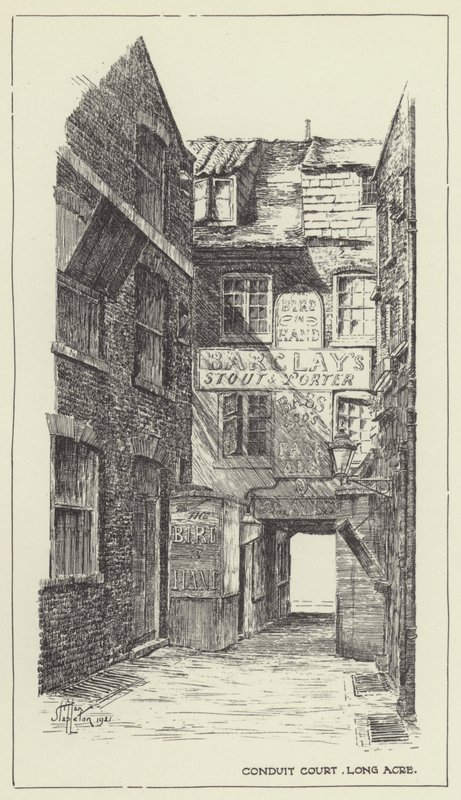 Conduit Court, Long Acre alkotó: Alan Stapleton