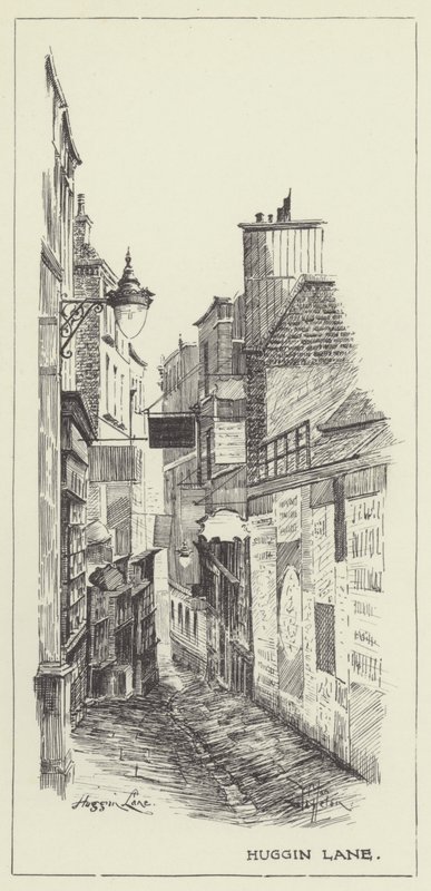 Huggin Lane alkotó: Alan Stapleton