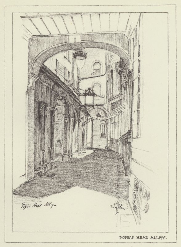 Popes Head Alley alkotó: Alan Stapleton