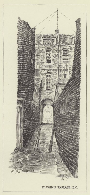 St Johns Passage, EC alkotó: Alan Stapleton