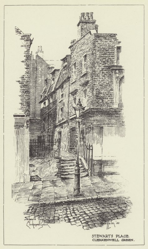 Stewarts Place, Clerkenwell Green alkotó: Alan Stapleton