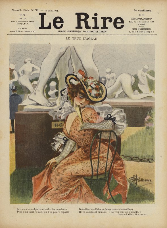 Illusztráció Le Rire alkotó: Albert Guillaume