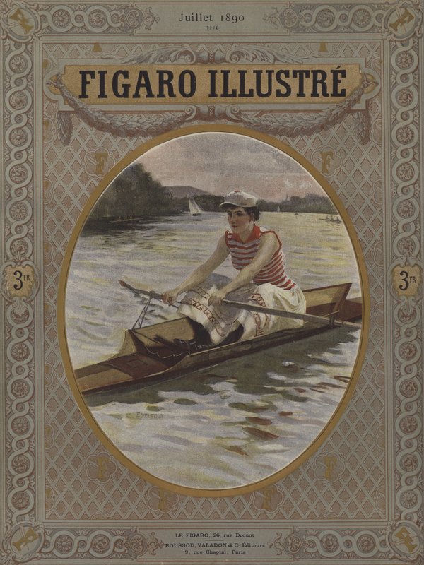 Canotage alkotó: Albert Gustaf Aristides after Edelfelt