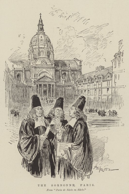 Sorbonne, Párizs alkotó: Albert Robida