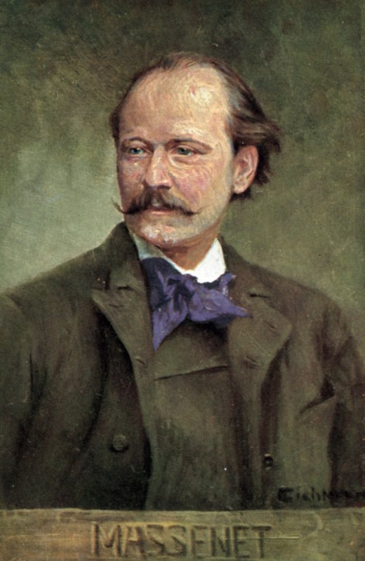 Jules Massenet francia zeneszerző alkotó: Albert after Eichhorn