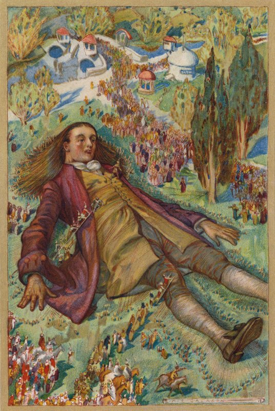 Megpróbáltam felemelni, de nem tudtam keverni (chromolitho) alkotó: Albert Edward Jackson