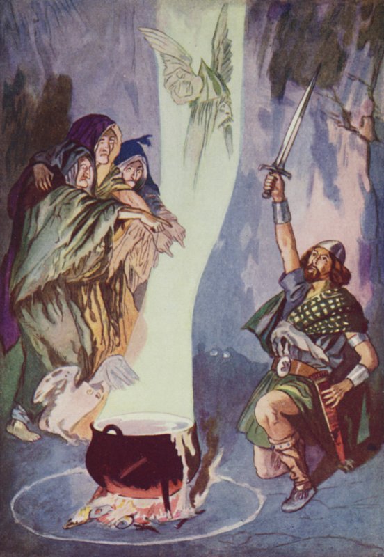 Shakespeare: Macbeth (színes litó) alkotó: Albert Edward Jackson