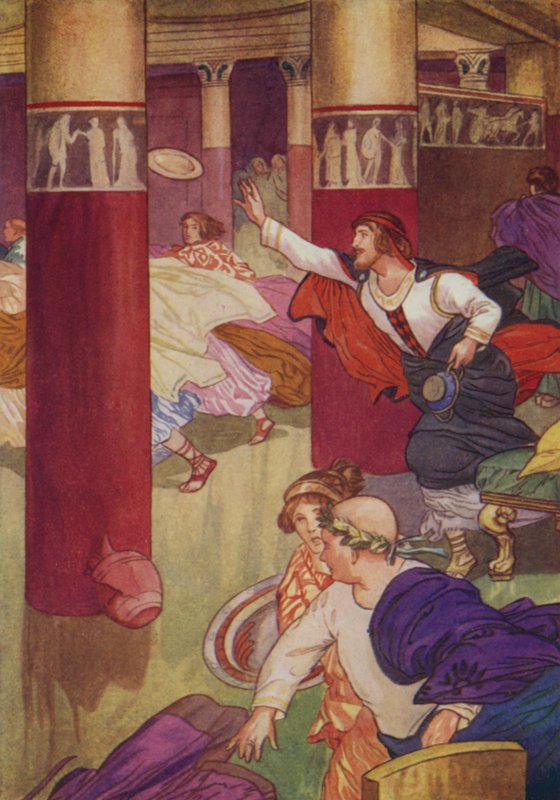 Shakespeare: Athéni Timon (színes litó) alkotó: Albert Edward Jackson