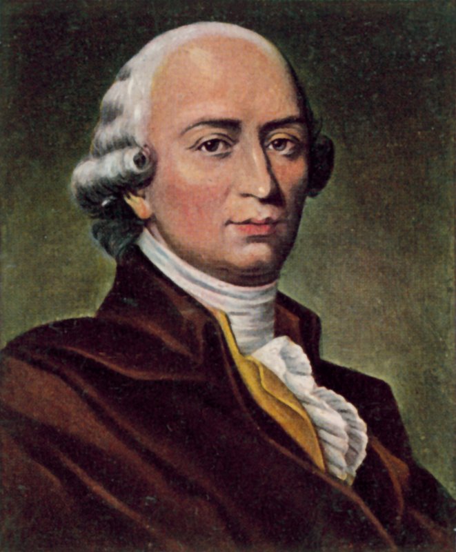 Johann Gottfried von Herder, német filozófus és költő (színes litográfia) alkotó: Albert Graefle