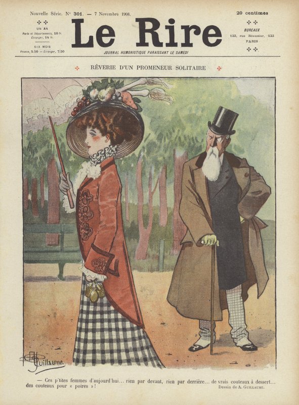 Illusztráció Le Rire alkotó: Albert Guillaume