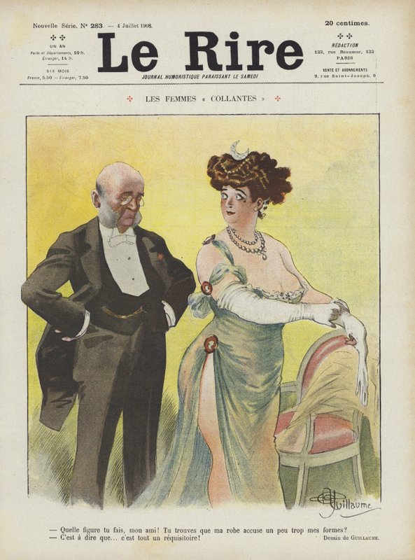 Illusztráció Le Rire alkotó: Albert Guillaume