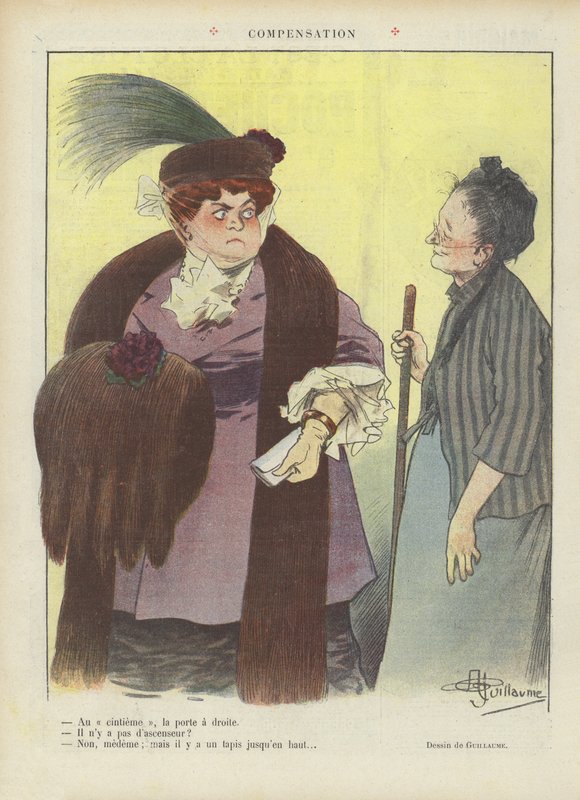 Illusztráció Le Rire alkotó: Albert Guillaume