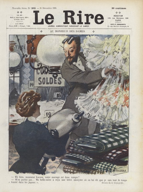 Illusztráció Le Rire alkotó: Albert Guillaume