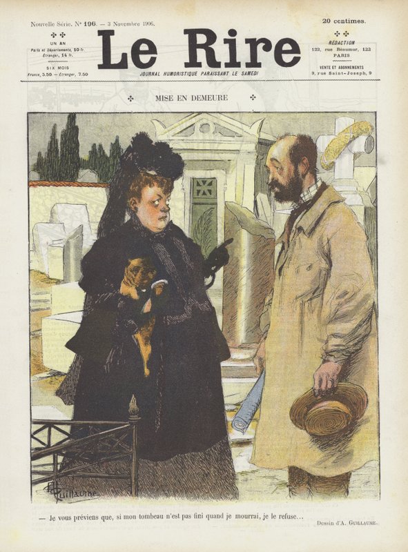 Illusztráció Le Rire alkotó: Albert Guillaume