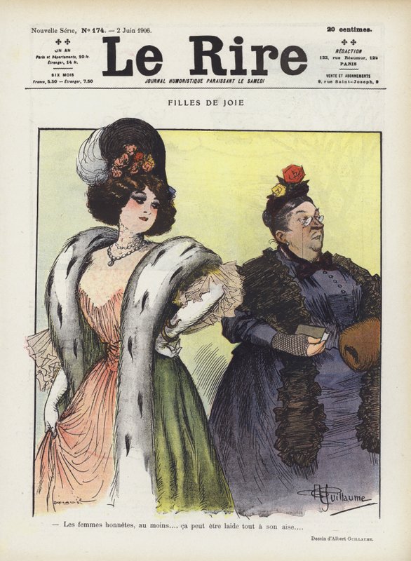 Illusztráció Le Rire alkotó: Albert Guillaume