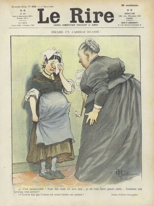 Illusztráció Le Rire alkotó: Albert Guillaume