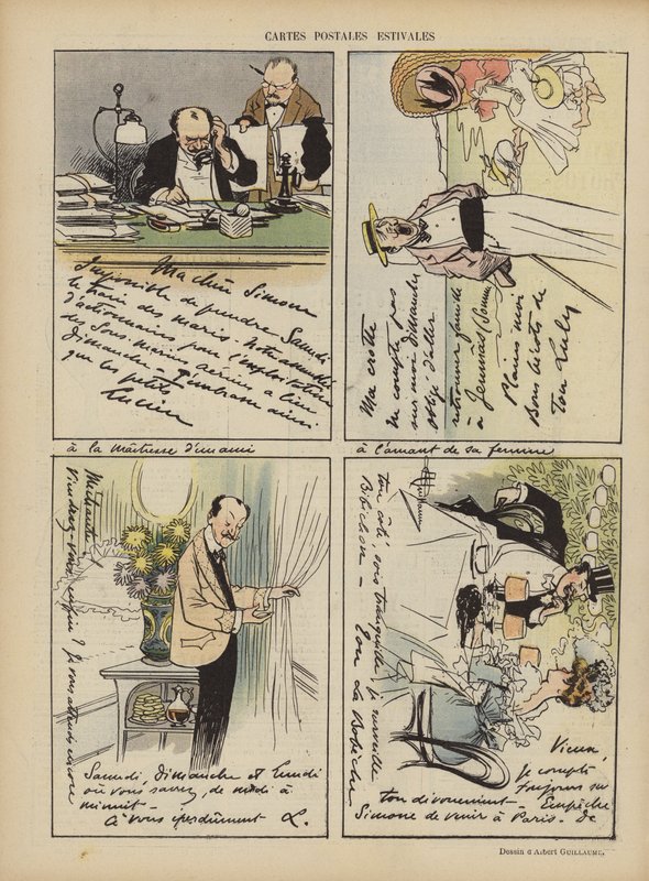 Illusztráció Le Rire alkotó: Albert Guillaume