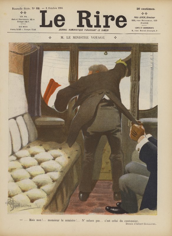 Illusztráció Le Rire alkotó: Albert Guillaume