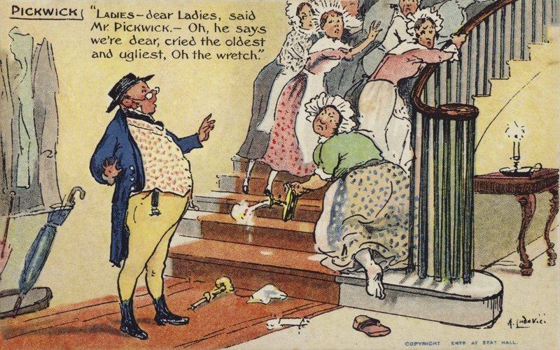Pickwick papírok alkotó: Albert Jnr. Ludovici