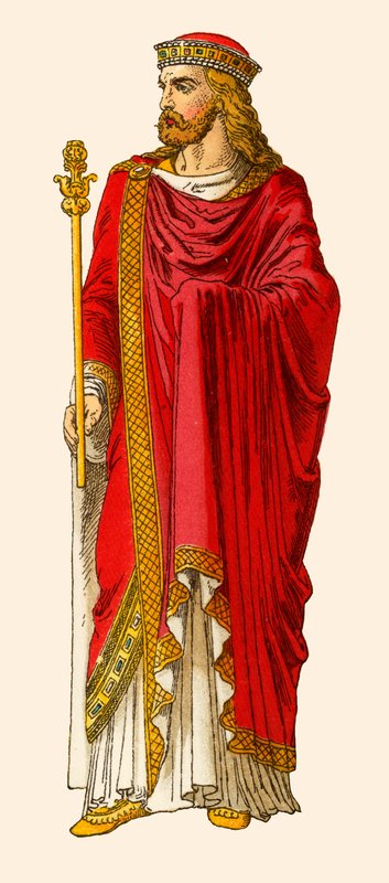 Clovis, a frankok királya alkotó: Albert Kretschmer