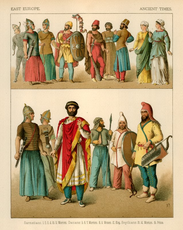 Kelet-európai jelmez alkotó: Albert Kretschmer