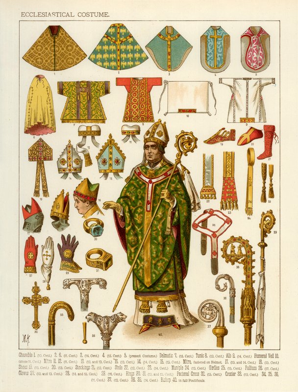 Egyházi viselet alkotó: Albert Kretschmer