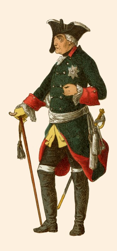 II. Frigyes, Nagy alkotó: Albert Kretschmer
