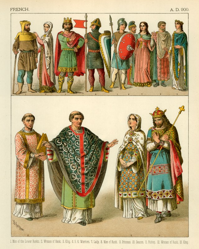 francia i.sz. 900 alkotó: Albert Kretschmer