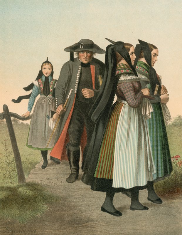 Német kosztüm, Hannover, Amt Gifhorn alkotó: Albert Kretschmer