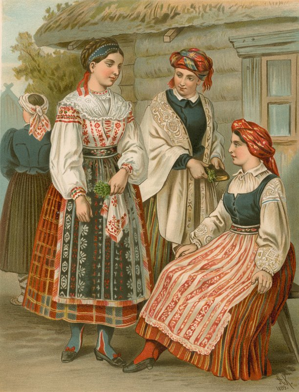 Német jelmez, Litauen alkotó: Albert Kretschmer