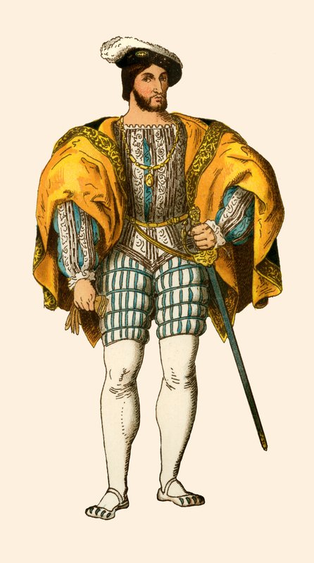 I. Ferenc francia király, 1547 alkotó: Albert Kretschmer