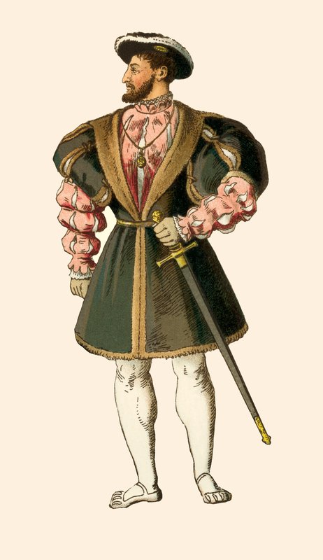 I. Ferenc francia király, 1547 alkotó: Albert Kretschmer