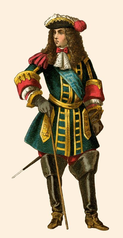 XIV. Lajos francia király alkotó: Albert Kretschmer