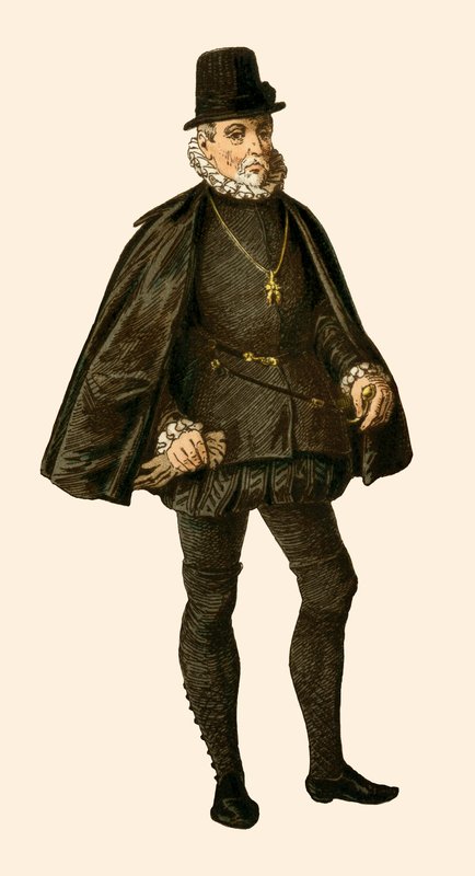 Fülöp spanyol király, II alkotó: Albert Kretschmer