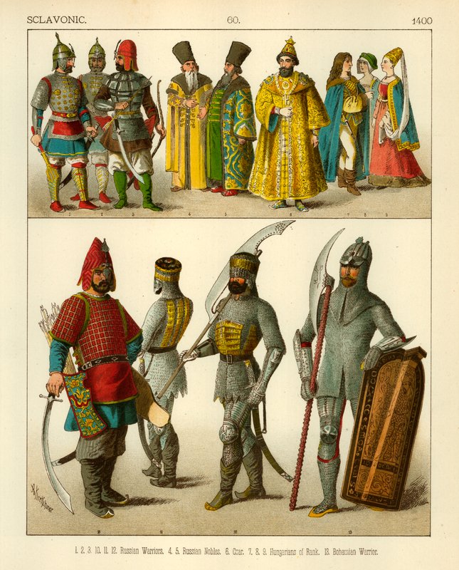 Szlavón jelmez 1400 alkotó: Albert Kretschmer