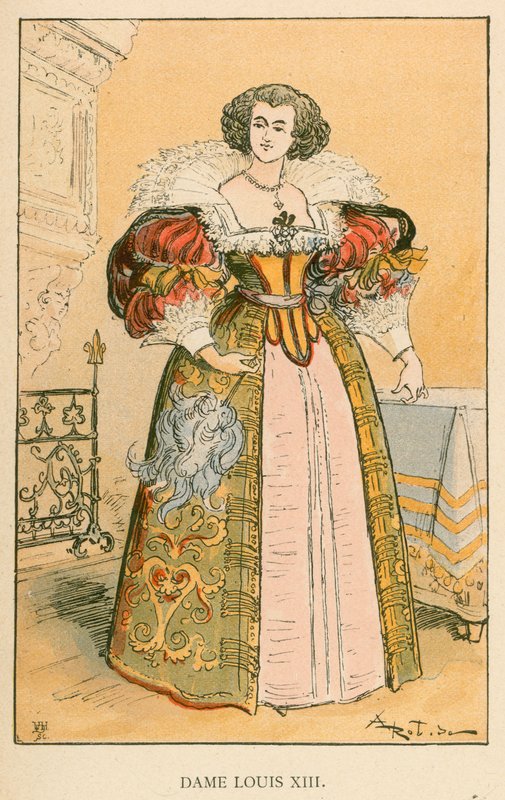 Dame Louis XIII alkotó: Albert Robida