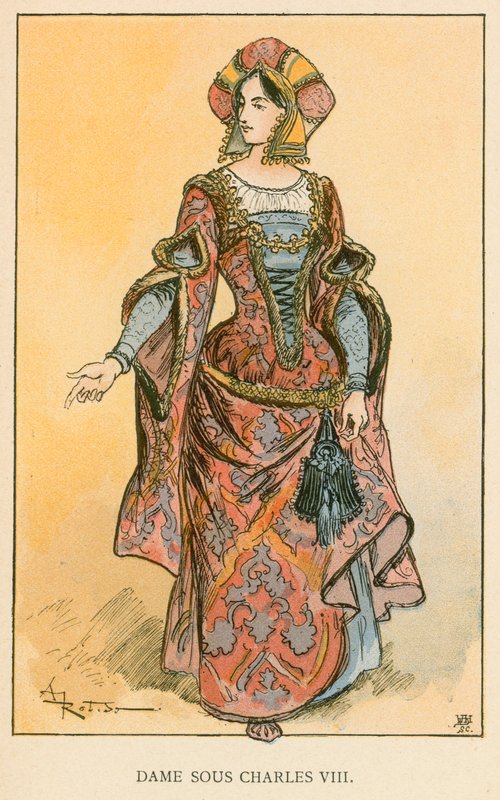 Károly alatti hölgy VIII alkotó: Albert Robida