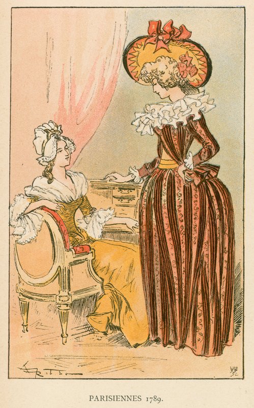 Párizsiak 1789 alkotó: Albert Robida
