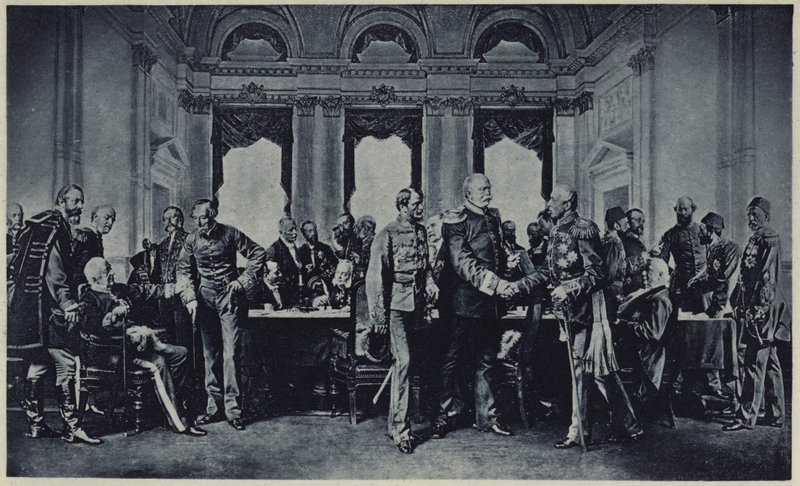 A berlini kongresszus (litho) alkotó: Albert Sauvert