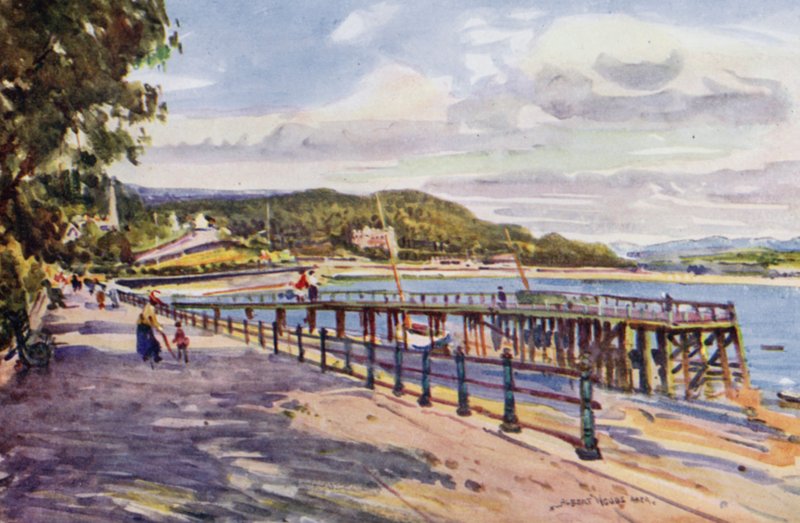 Grange-over-Sands (színes litó) alkotó: Albert Woods
