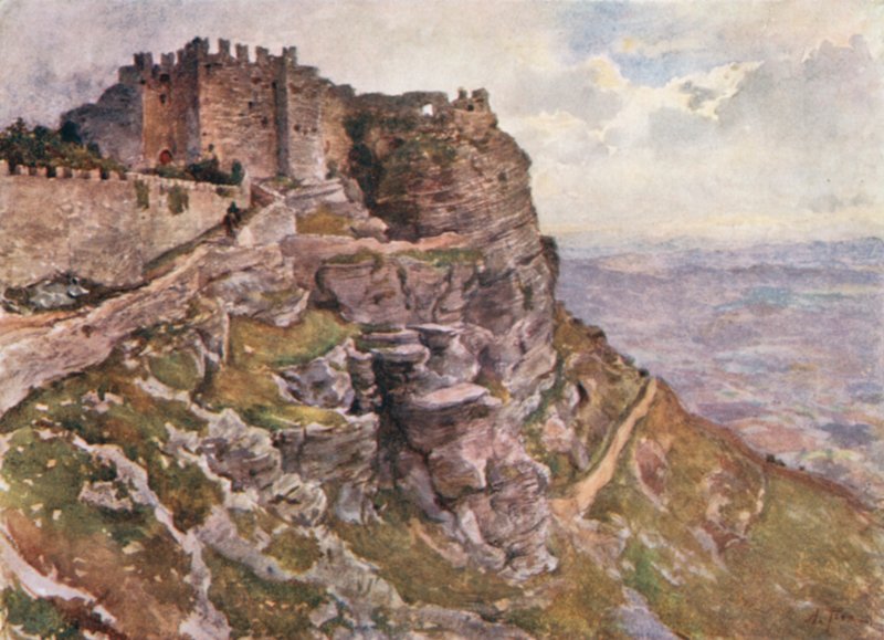 Monte San Giuliano kastélya alkotó: Alberto Pisa