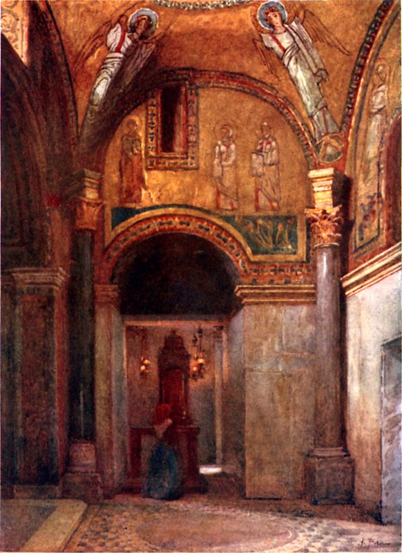 San Zeno kápolna S Prassede-ben alkotó: Alberto Pisa