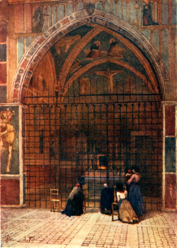 A Passió kápolnája a San Clemente templomban alkotó: Alberto Pisa
