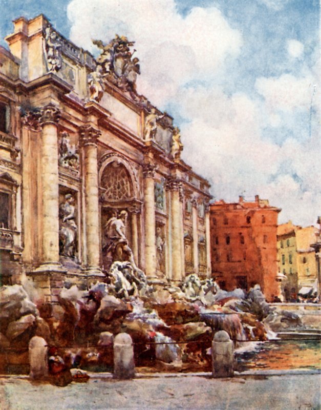 Trevi-kút alkotó: Alberto Pisa